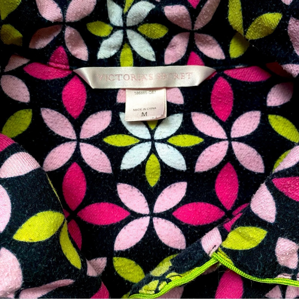 Victoria’s Secret  chrome hued flannel pjs